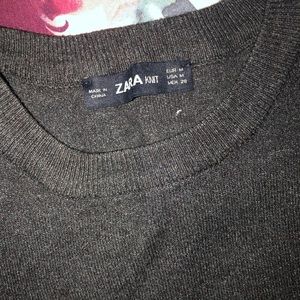 Zara grey sweater